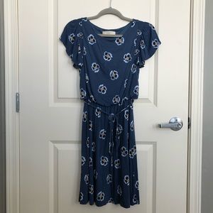 Loft short sleeve dress